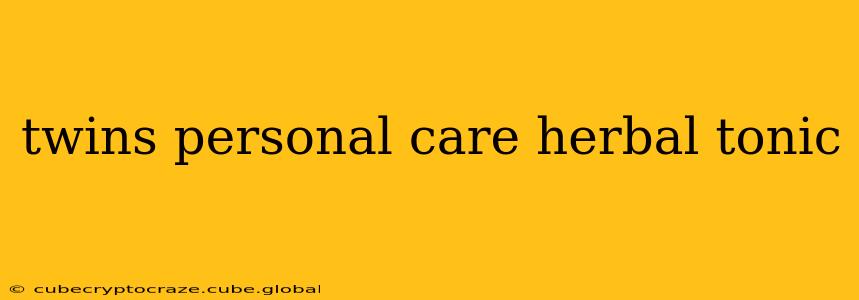twins personal care herbal tonic