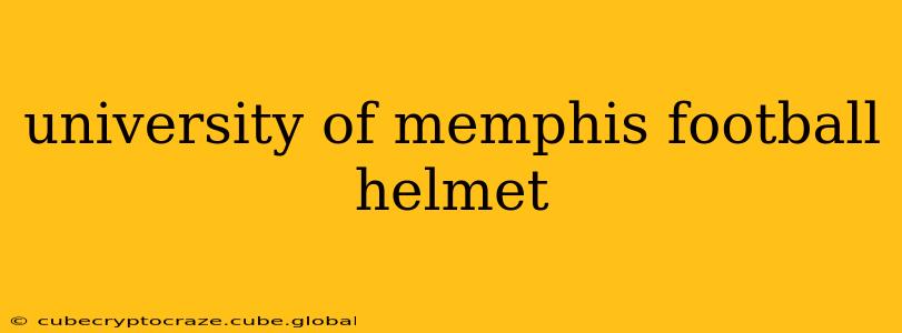 university of memphis football helmet