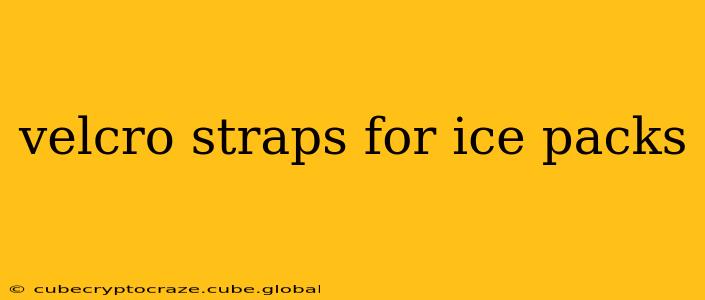 velcro straps for ice packs