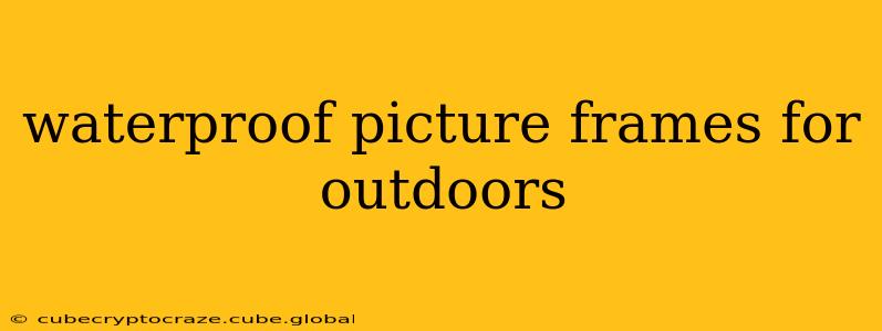 waterproof picture frames for outdoors