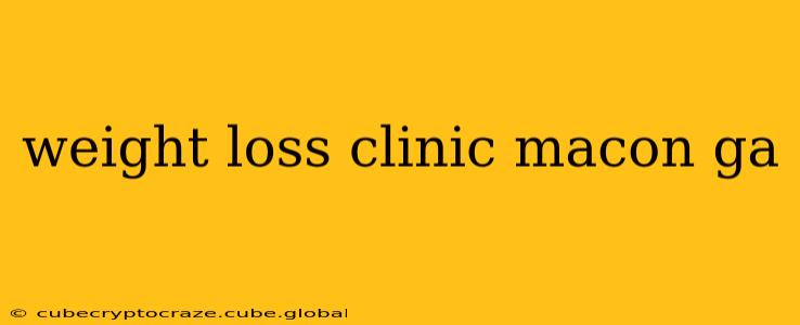 weight loss clinic macon ga