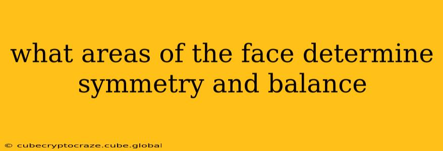 what areas of the face determine symmetry and balance