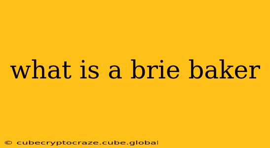 what is a brie baker