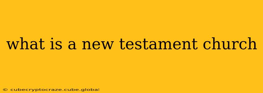 what is a new testament church