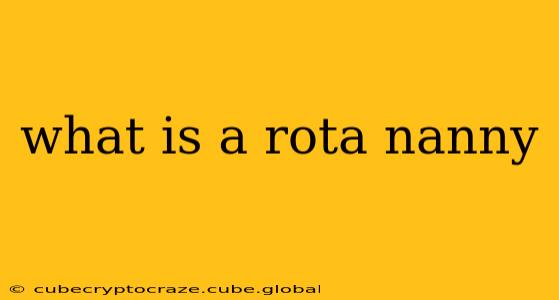what is a rota nanny