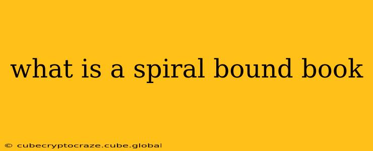 what is a spiral bound book