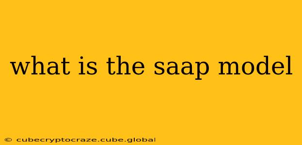 what is the saap model