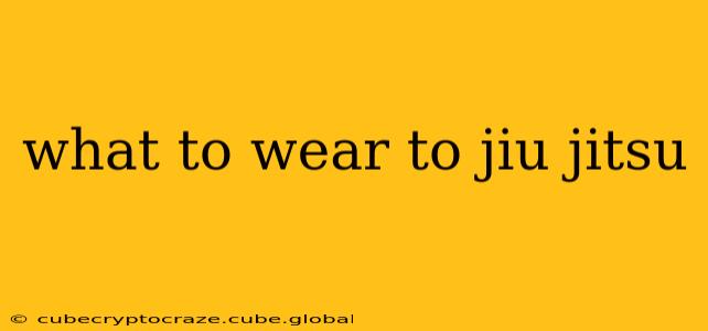 what to wear to jiu jitsu