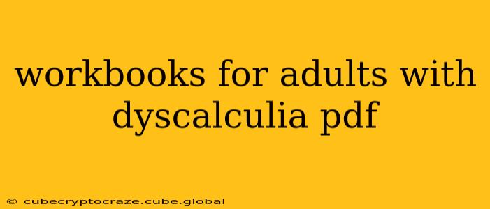 workbooks for adults with dyscalculia pdf